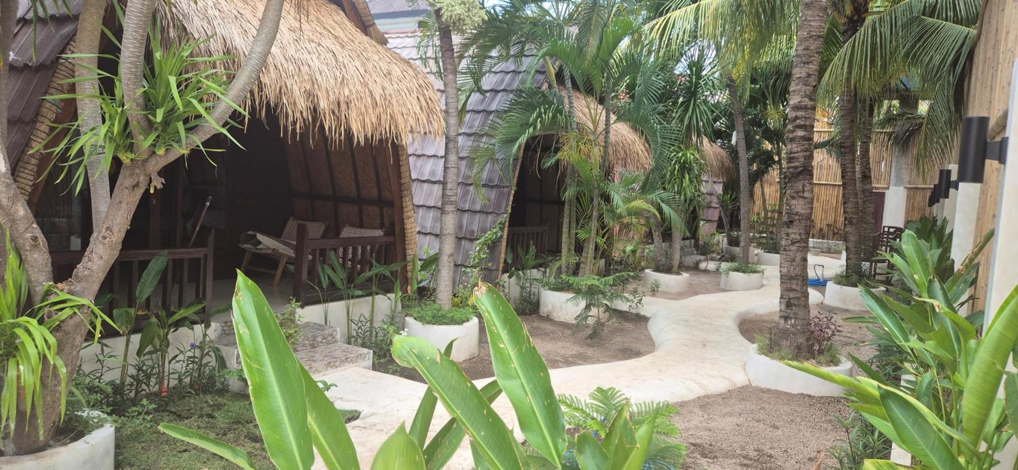 Tricky Trees Sunset Bungalows Gili Air Exterior foto